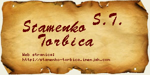 Stamenko Torbica vizit kartica